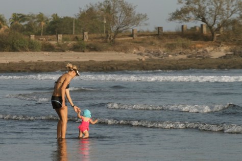 holly sandy luna walk to water